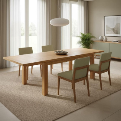 Dining table conference table wooden table tables table solid furniture dining room 80x80cm