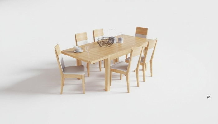 Handcrafted beech wood table dining table conference table meeting table
