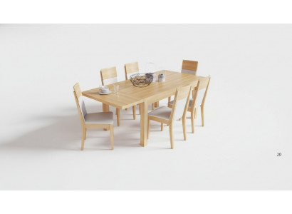 Handcrafted beech wood table dining table conference table meeting table