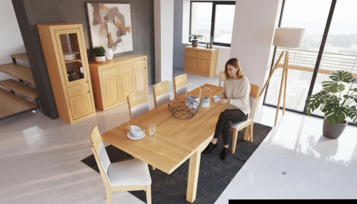 Solid wood conference table dining room real wood beech dining table