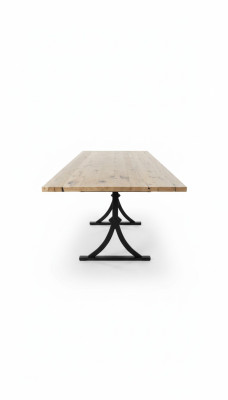 Real Wood Epoxy Resin Dining Table River Table 260x90 New Solid Tables
