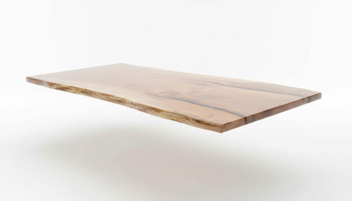 Dining Table Epoxy Resin Real Wood Solid Furniture Waterfall Epoxy Table 240x100cm