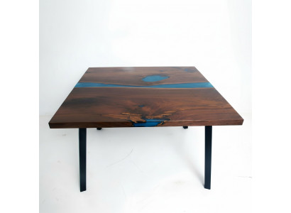 Coffee Table River Table Real Wood Solid Decorative Epoxy Resin