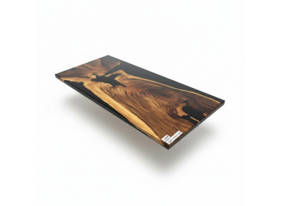 Epoxy Resin Dining Table River Table Real Wood Solid Decorative Tables 240x100