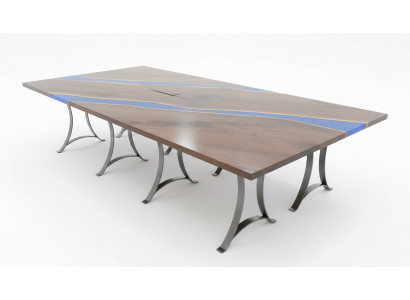 Wood table dining room epoxy resin furniture conference table epoxy resin casting resin new