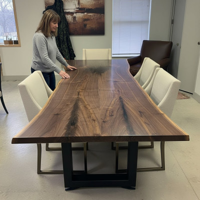 Dining table design table modern tables sea ocean river furniture 240x100 epoxy resin