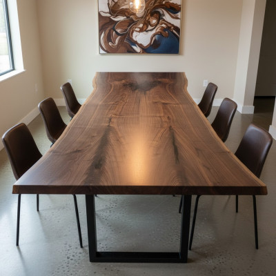 Dining table design table modern tables sea ocean river furniture 240x100 epoxy resin