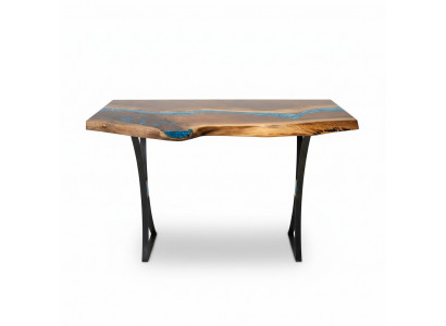 Console table design, desk, sideboard, handcrafted epoxy resin tables
