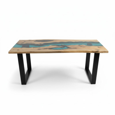 Epoxy resin console table designer tables luxury living room furniture