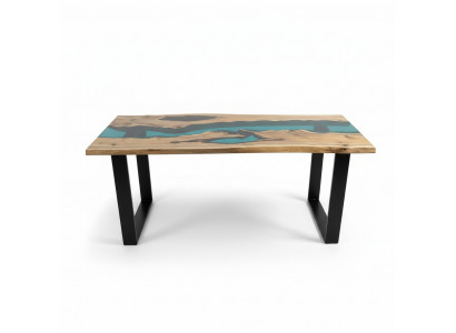 Epoxy resin console table designer tables luxury living room furniture