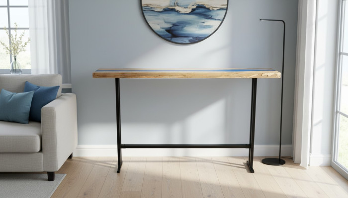 Side table console table designer table console table 140*30cm