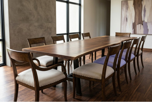 Wooden table dining table real wood designer solid tables kitchen table price per 1 sq. meter