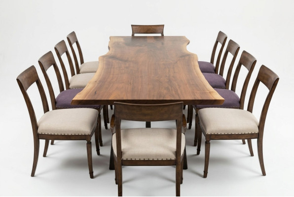 Wooden table dining table real wood designer solid tables kitchen table price per 1 sq. meter