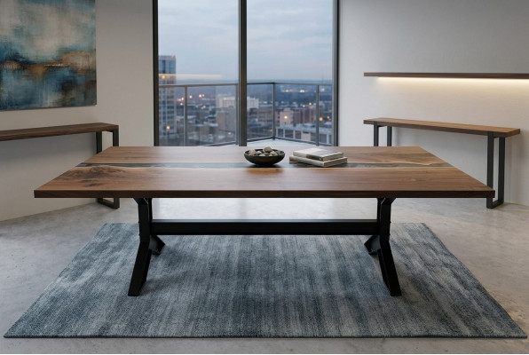 Designer Table Handmade Waterfall Coffee Table Side Table Coffee Table Price 1sqm