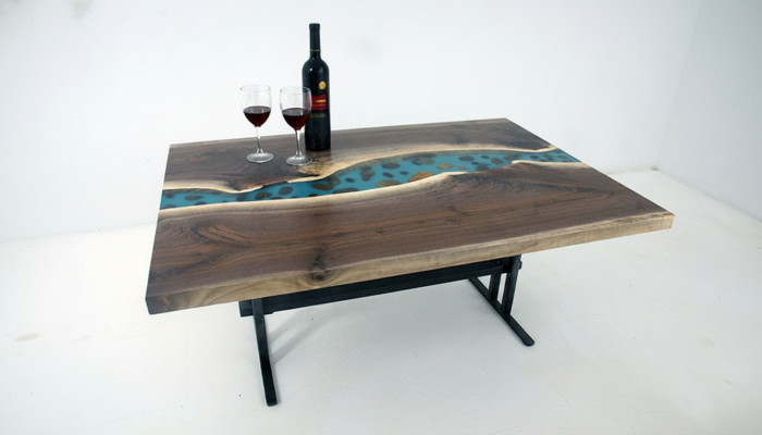 Designer Table Handmade Waterfall Coffee Table Side Table Coffee Table Price