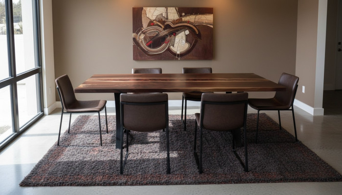 Custom-made Table Epoxy Resin Wood Real Price 1sqm Tables