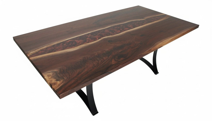 Custom-made Table Epoxy Resin Wood Real Price 1sqm Tables