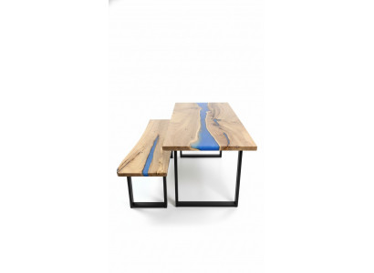 Design table bench dining table kitchen table living room tables benches solid epoxy new