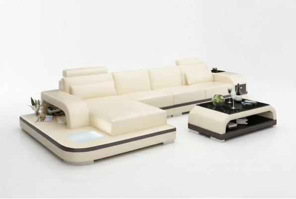 Design living landscape corner sofa upholstered corner suite leather sofa luxury seating suite