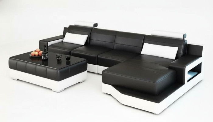 Sectional sofa L-shape modern sofa leather sofa corner sofa upholstered designer sofa