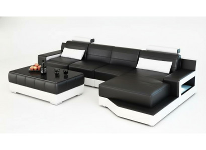 Sectional sofa L-shape modern sofa leather sofa corner sofa upholstered designer sofa
