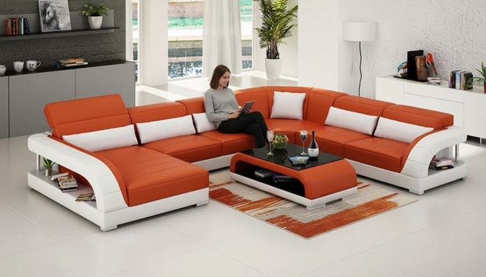 Living landscape corner sofa couch upholstery suite designer couches sofas upholstered corner