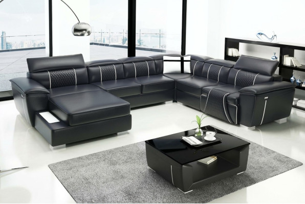 Design couch corner sofa corner suite sofa sofas couches table 2-piece living landscape