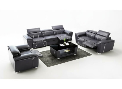 Sofa Set 3-2-1 Seater Design Sofa Couches Upholstered Couch Modern Table New