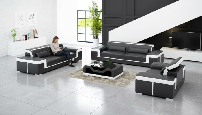 Living area sofa sofa set 3-2-1 seater corner sofa upholstery designer set