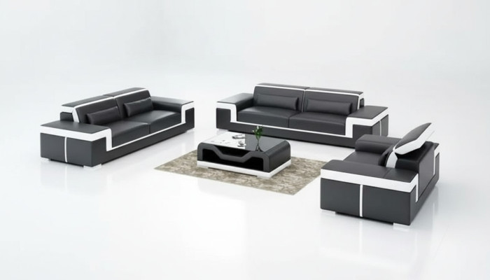 Living area sofa sofa set 3-2-1 seater corner sofa upholstery designer set