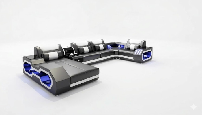 Design corner set corner sofa sofa couch sofas couches table 2-piece living landscape