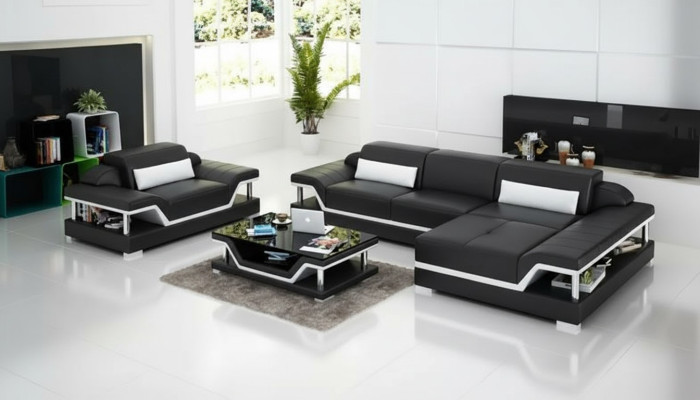 Sectional sofa living landscape corner couch corner suite upholstered sofa L-shape leather sofa couch