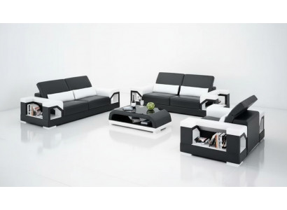 Sofa set 321 seater coffee table living landscape leather sofa modern sofa couch