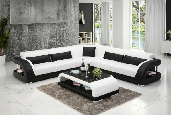 Leather sofa design living room couches affordable upholstered furniture seating suite sofa new