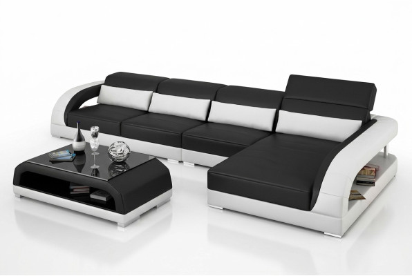 Design corner couch corner sofa living room modern leather upholstery couch sofa
