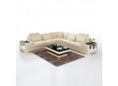 Design living room sofa furniture corner couch corner sofa leather upholstery couch