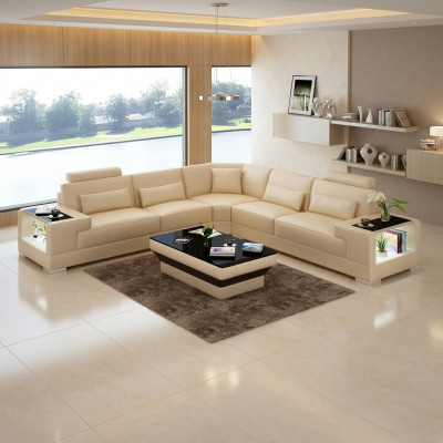 Modern corner couch design, sectional sofa, living room furniture, leather upholstery, couch