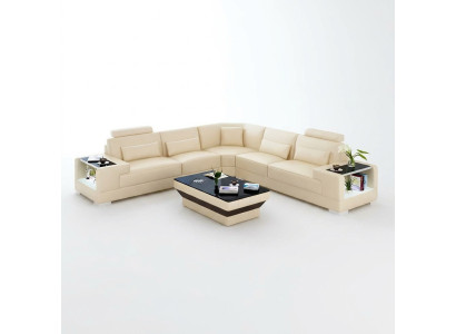 Modern corner couch design, sectional sofa, living room furniture, leather upholstery, couch