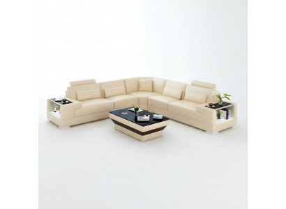 Modern corner couch design, sectional sofa, living room furniture, leather upholstery, couch