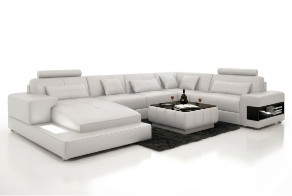 Corner sofa upholstered leather sofa designer sofa corner sofa U-shaped modern sofa