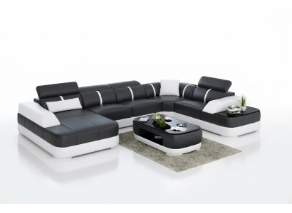 Modern corner sofa design living room corner couch leather cushion couch sofa