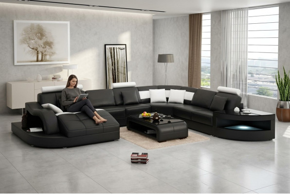 Corner couch design corner sofa living room furniture leather upholstery couch sofa living landscape