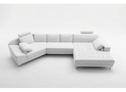 Corner sofa leather sofa design sofa corner sofa U-shape modern upholstery living room furniture