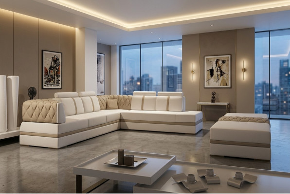 Corner sofa L shape designer sofa modern sofa leather sofa corner suite couches