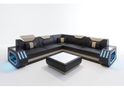 Design corner couch corner sofa living room furniture leather upholstery couch sofa
