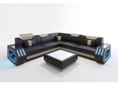 Design corner couch corner sofa living room furniture leather upholstery couch sofa