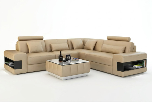 Corner sofa corner couch design living room furniture leather upholstery couch sofa