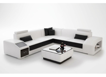 Design corner sofa living room corner couch leather upholstery couch sofa L shape