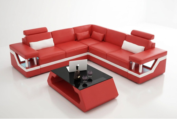 Living area sofa set corner unit leather sofa upholstery upholstered couch