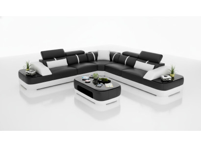 Design furniture corner couch corner sofa living room leather upholstery couch sofa